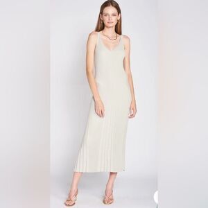 Anthropologie En Saison Maeve Knit Women's Maxi Dress in Grey Size M